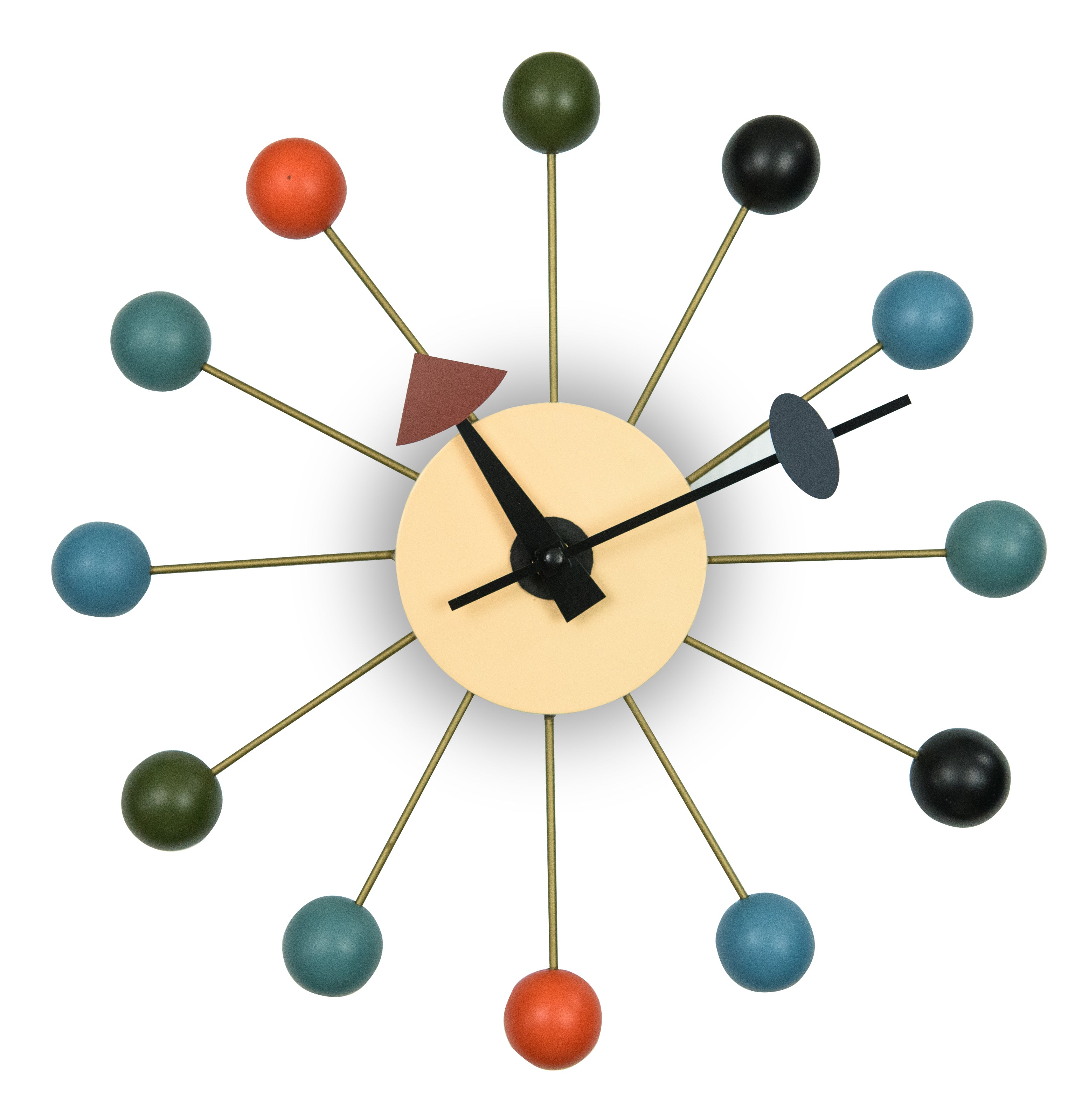 Concord Round Colorful Wall Clock
